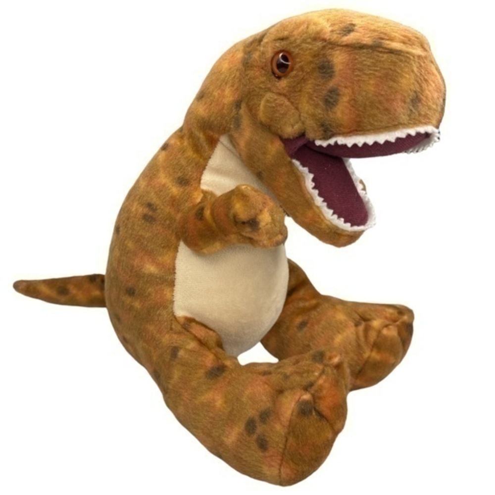 Wild Republic Tyrannosaurus T Rex Dinosaur Brown Plush Stuffed Animal Doll